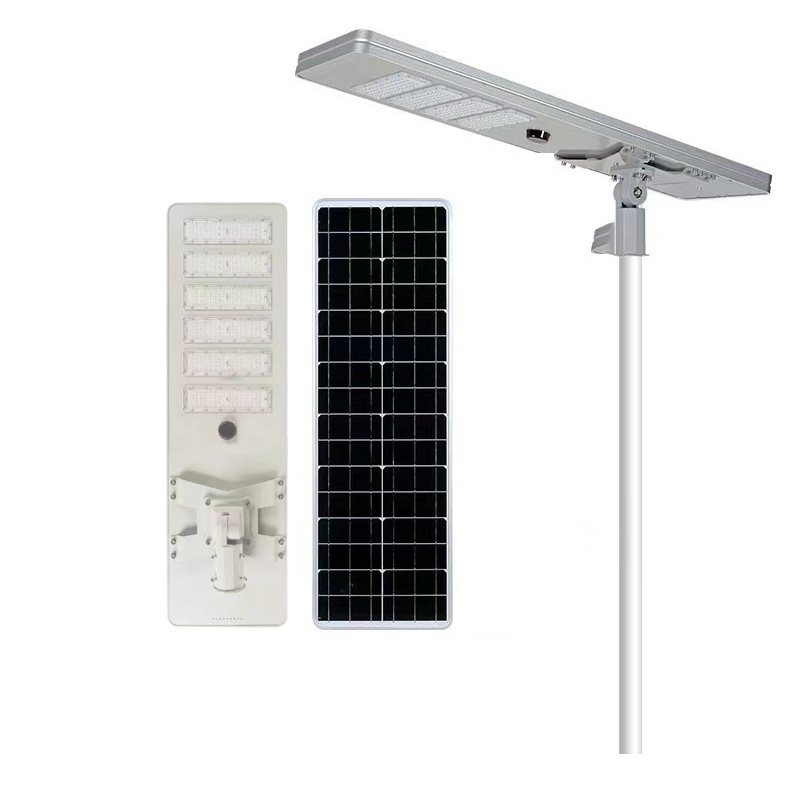 Solar Street Light Led - Alles-in-één zonne-straatlamp, superheldere LED buitenweglamp, waterdichte