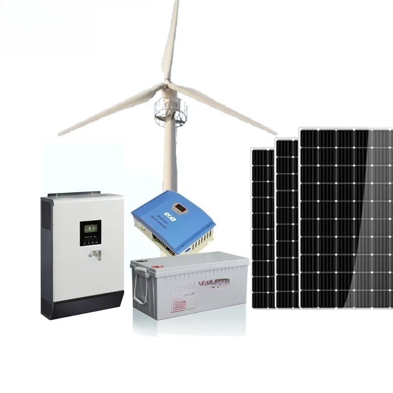 Hybride 1kW 3kW 5kW zonne-wind - Wind Solar Hybrid Kit recensie en prijs